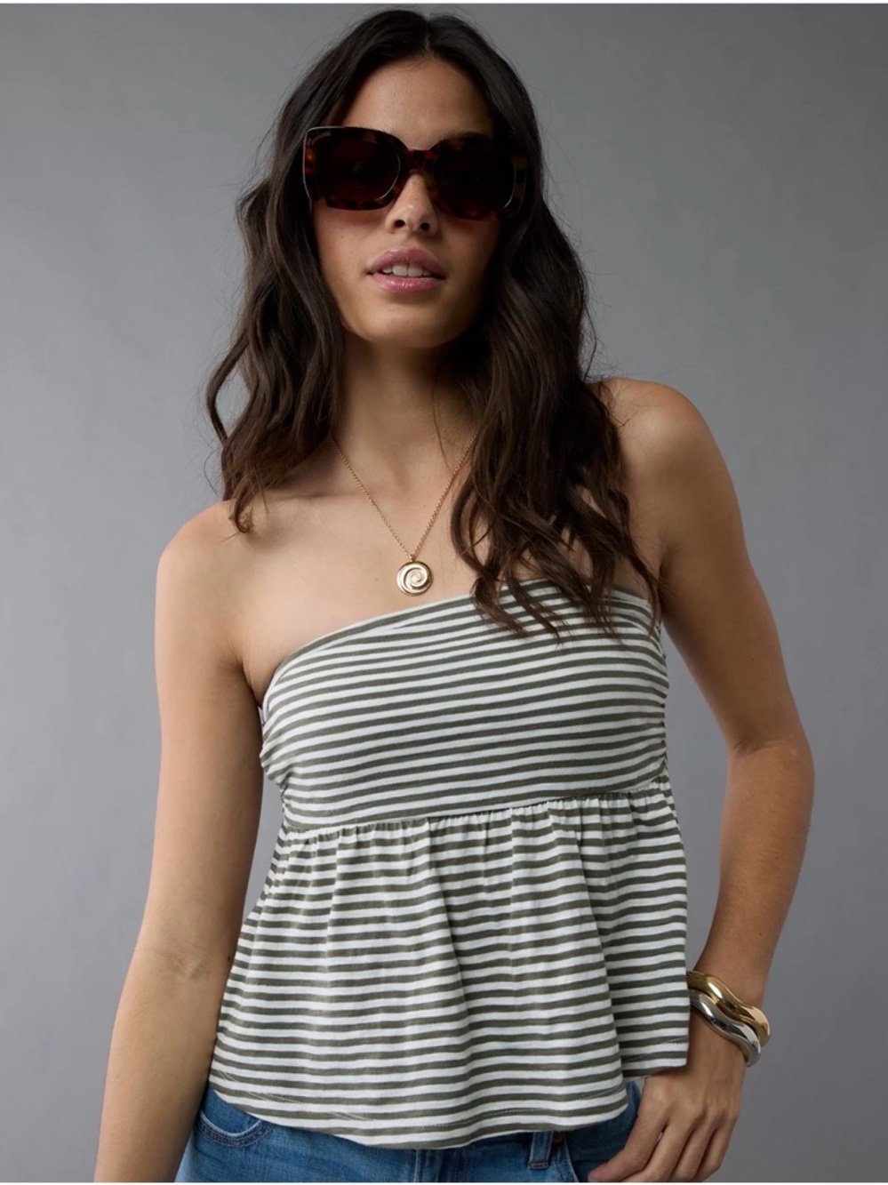 American Eagle Sunchaser Knit Tube Top - Size XS - great condition